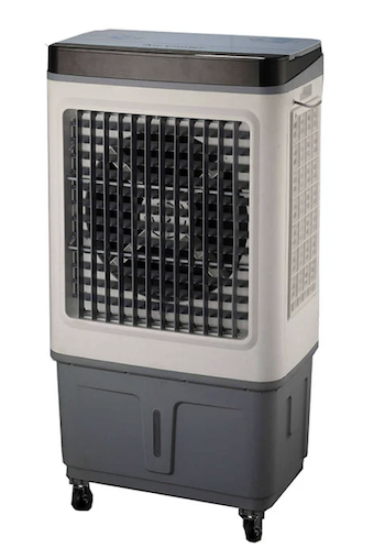 Přenosný odpařovací vzduchový chladicí ventilátor s univerzální kladkou